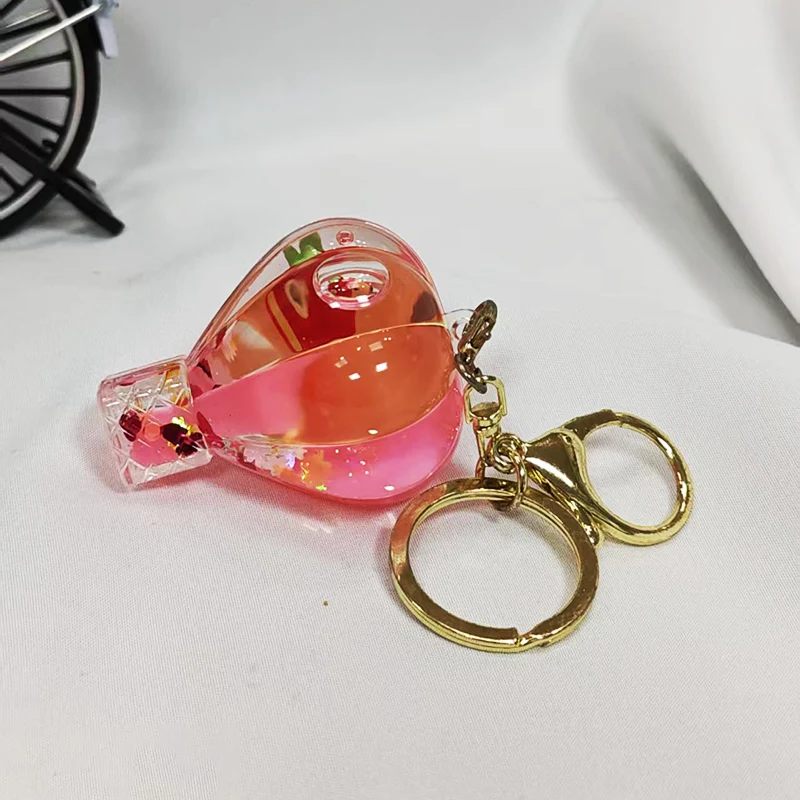 Keychain Liquid Balloon Hot Air