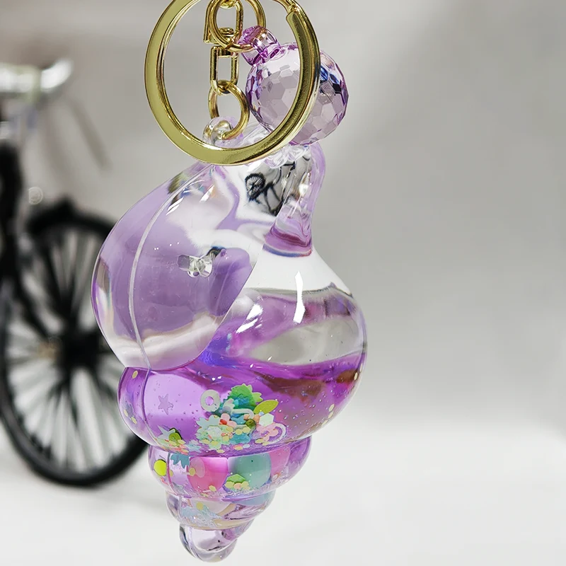Conch Quicksand Keychain Conch Quicksand Keychain