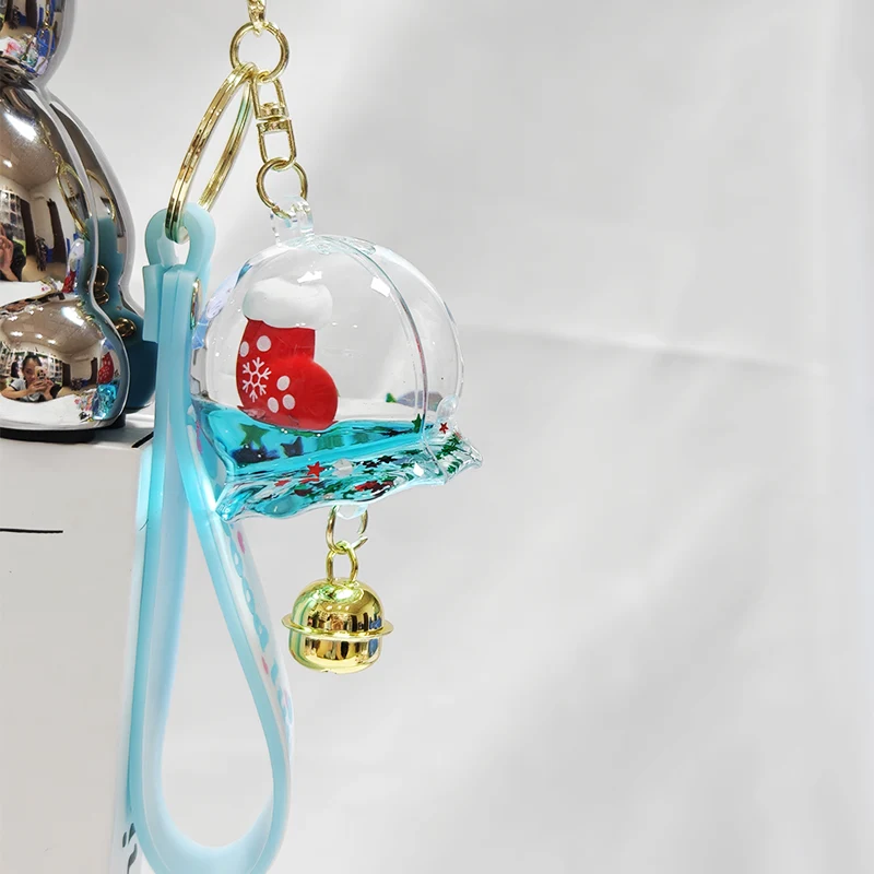 Keychain Cecair Chime Angin